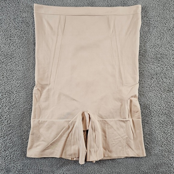 SPANX Other - Spanx Higher Power Mid-Thigh Shaper Beige High Waist PS1915 Womens 2X